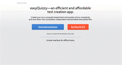 Desktop Screenshot of easyquizzy.com